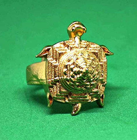 Tortoises Shree Yantra Ring