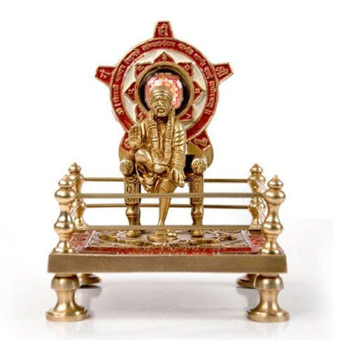 Sai Baba with Throne and Chowk