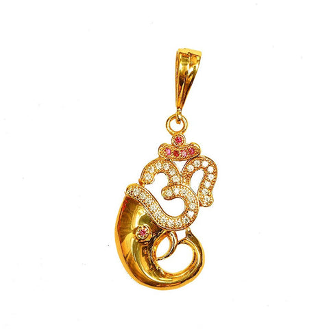 Om Ganesha Pendant