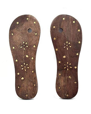 Handcrafted Wooden Charan Paduka (Khadau)