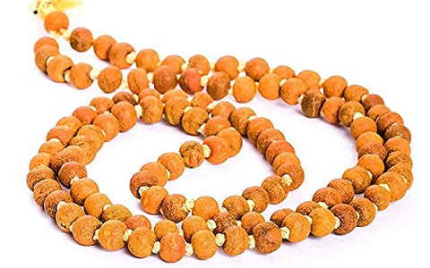 Original Turmeric mala or Haldi Mala [7mm] 108+1 beads with Lab Tested