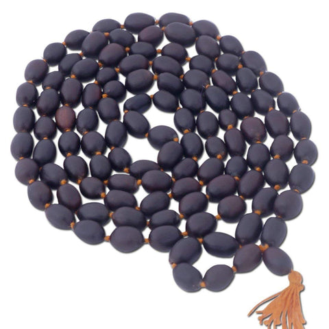 Kamal Gatta Mala with 108 Lotus Seeds (Black)