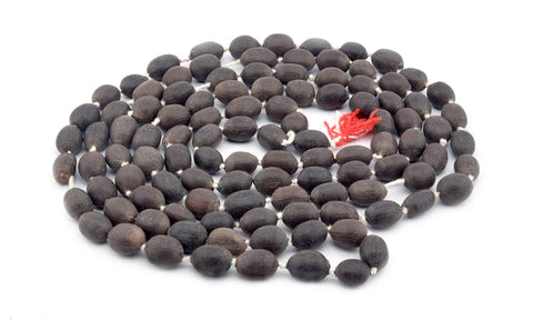 Kamal Gatta Mala with 108 Lotus Seeds (Black)