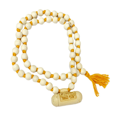 Tulsi Kanthi Mala With Shri Krishna Locket Pendent